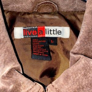 Live a little brown coat